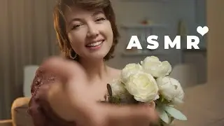 ASMR ❤ свидание с девушкой 14 февраля. Разговор с девушкой. Тихий шепот, песня, шелест бумаги. АСМР