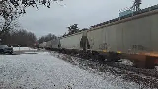 Northbound ELS 402 & 503 on same day we saw them going south? #freighttrain