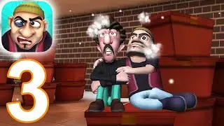 Scary Robber Home Clash &mdash; видео-прохождение игры, часть 3 (iOS Android)