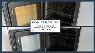 Koh Cleaning Starter Kit Review - Cleaning My Oven & More