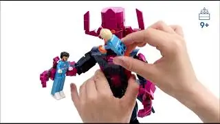 LEGO Super Heroes Marvel Quarteto Fant&aacute;stico vs Figura de Constru&ccedil;&atilde;o de Galactus 76316