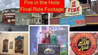 Fire In The Hole - 2023 Final Ride Footage - Silver Dollar City - Branson, MO - 1972 - 2023