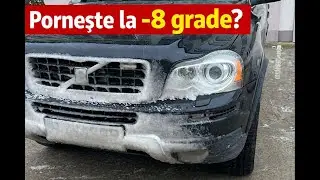 PORNIREA LA -8 grade / cold start Volvo xc90 2.4 diesel 