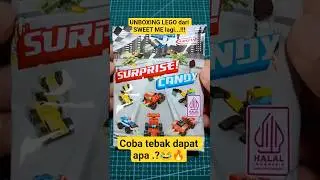 UNBOXING and BUILD LEGO from SWEET ME | SURPRISE CANDY 🔥🔥🔥