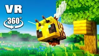 VR 360&deg; BEE LIFE (Minecraft Animation)