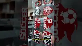 uv flatbed printing solution for t-shirt, jersey, uniform, etc.#uvprinter#badge label#puff labels