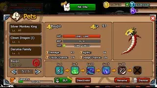 Ninja Saga Super Pet (Ryujin) Top Spender of the Month reward!