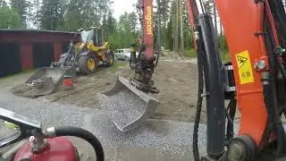 Laying water line and installing grey water filter in small summer house PART 32