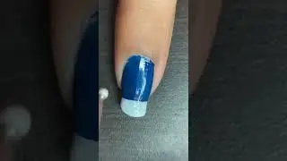 Simple nail art design💅😊 #shorts #nailarttutorial #nailart#simplenailart #nailartwithtape