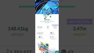 Finally I Got✨️Shiny Background Zacian Raid in Pokemon Go #Shorts