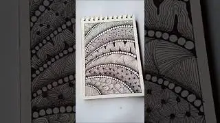 Mind-Blowing Doodle Art✨#art #shorts #satisfying #doodle #zentangleart