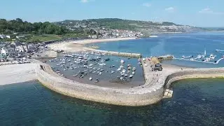 The Cobb Lyme Regis from above 14/05/25