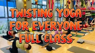 Twisting Yoga Class || For All Level || 50 Minute Class || From Vietnam 🇻🇳 || India 🇮🇳 