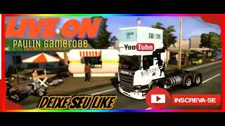 LIVE ON COMBOIO MAPA BR BRASIL 1.57.0.3s DE MODS FREE COM @Benegames1  #live #eurotrucksimulator2
