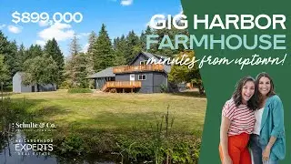 Dream Farmhouse Retreat Minutes from Uptown Gig Harbor | 5 Acres + Private Pond