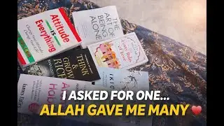 These Books Changed My Mindset Forever | One Book Was the Plan, Allah Gave Me Many #takveer2917
