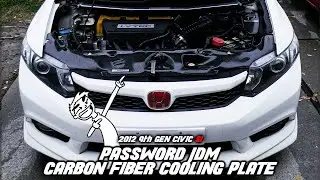 IT DOESN'T FIT!!! Password JDM/Teknotik Carbon Fiber Cooling Plate Install