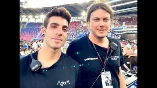 La grande rete Luminex per il Visual di CREMONINI LIVE 25: ALBERTO MANZONE e MIRCO PALANCA