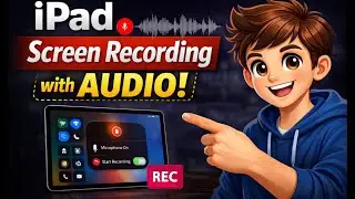 iPad Screen Record With Voice 🔥 | Without Mic | Full Settings Explained  clear voice record 