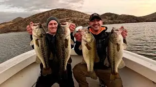 Awesome Winter Bass Fishing in California!
