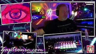 SYNTHETIC SUNDAY - by MasterZap - #LiveLooping #very80s #VintageSynths #FUNKY