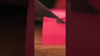 Satisfying Cutting Sticky Notes Reverse | Reversed Clip From: @The_Object