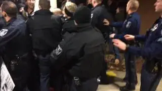 Protest and arrests at Michigan State Milo Yiannopoulos event
