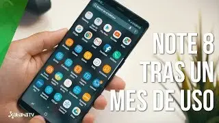 Samsung Galaxy NOTE 8 tras un MES de uso