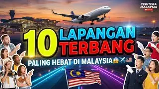 Tak Sangka! Ini Ranking 10 Lapangan Terbang Paling Hebat di Malaysia”