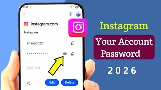 How To See Your Account Password In Instagram 2026 | Instagram Password