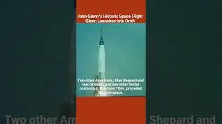 John Glenn's Historic Space Flight | Glenn Launches into Orbit #februaryhistory #nasa