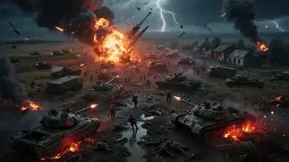 Wojna czołg&oacute;w! Rosyjska Armata T-14 niszczy cały batalion ukraińskich czołg&oacute;w T-84 Oplot!