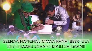 Seenaa Majlisa Sheekh Haaji Haaruun jimmaa