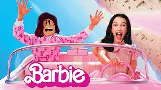 Virei a Barbie do Filme num Obby Incrível (Barbie Movie Obby) | Família Luluca
