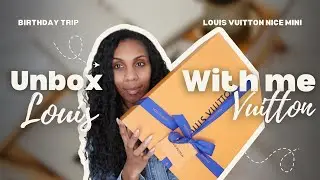 Unbox my LV Nice Mini with me 