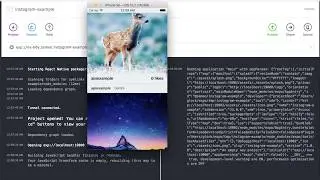 Build an instagram app clone with only javascript