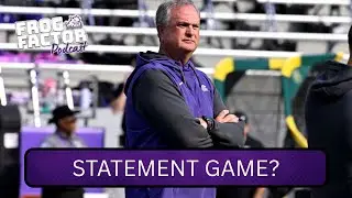 WOW: TCU SMU is one of the biggest games of the Sonny Dykes era. The Frogs MUST beat SMU.