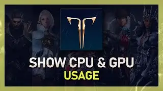 Lost Ark - How To Show VRAM, RAM, GPU & CPU Utilisation