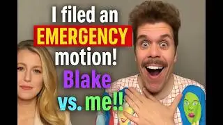 I Filed An EMERGENCY Motion! Blake Lively Vs. Me!!! | Perez Hilton