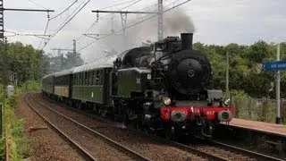 Voyage de la 141 TB 407 pour la Foire aux vins (Longueville Moret)