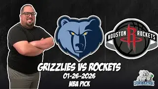 Memphis Grizzlies vs Houston Rockets 1/26/26 NBA Free Picks & Prediction | NBA Betting Tips