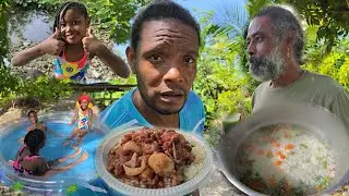 How to make jamaican STEW PEAS 🫛 & WILDHOOK JUICE