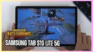 Samsung Tab S10 Lite PUBG Mobile Gaming test | Exynos 1380, 90Hz Display