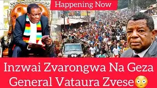 Inzwai Zvarongwa Na Geza, General Vataura Zvese😳