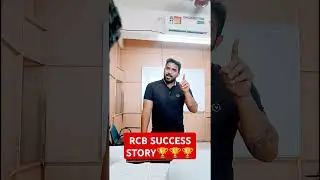 RCB SUCCESS STORY- COMMERCE WITH HIREN#RCBMotivation #NeverGiveUp #StudentMotivation #RCBSpirit #RCB