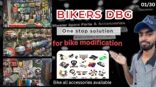 Bike modification accessories shop in Darbhanga | Biker Dbg |  01/30 | Patlu rider