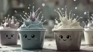 The Happy Paint Cups Who Went Splash