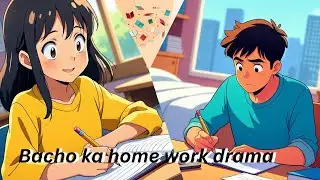 3 sister 1st vlog-school home work time-study time,daily fun-daily school rotein