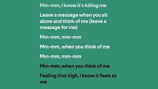 Josh Baker - Leave A Message (Lyrics)