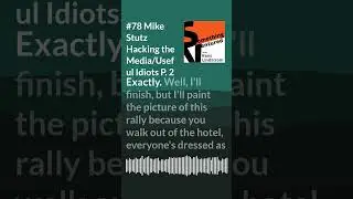 #78 Mike Stutz Hacking the Media/Useful Idiots P. 2 | Something Ventured -- Silicon Valley Podcast